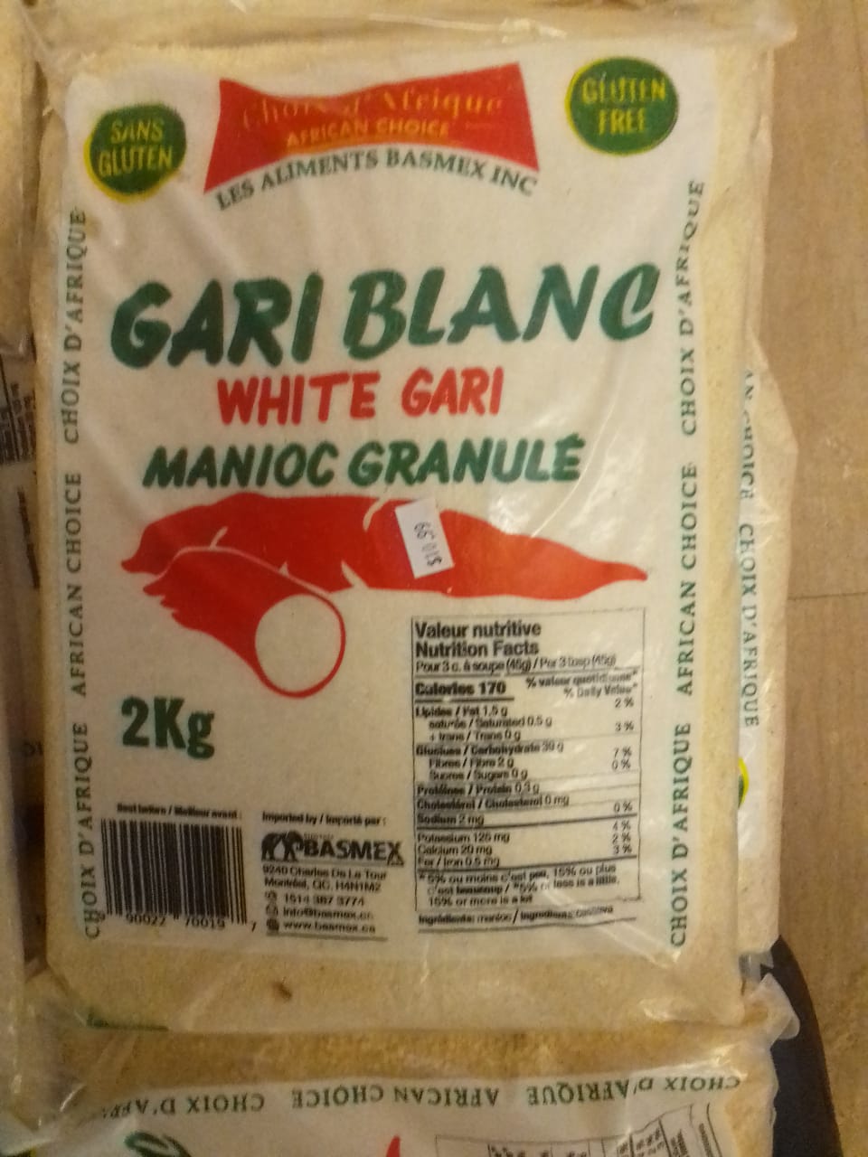 Gari Blanc - White Gari