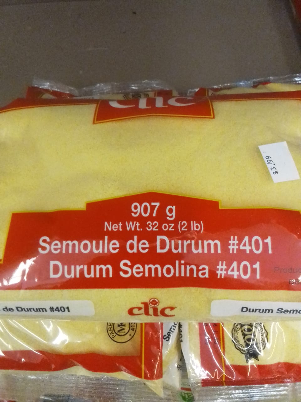 Semoule de Durum 907